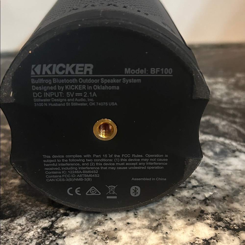 ✅ Kickers Portable Bluetooth Speaker Wireless Loud Bass Rechargeable Party Sound - Picture 8 of 11